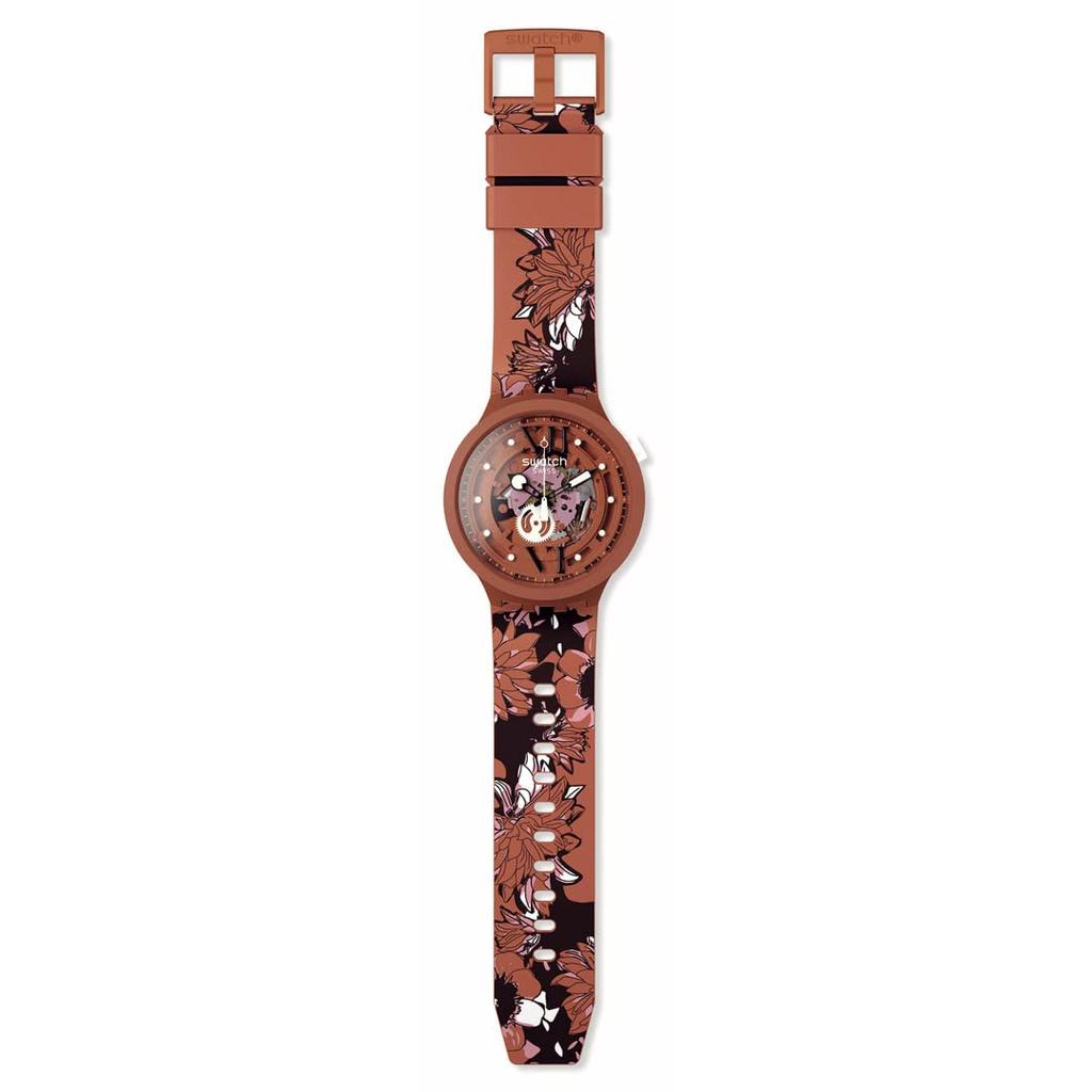 Watch CAMOFLOWER COTTON THE MARCH COLLECTION SB05C100 Red [Swatch]