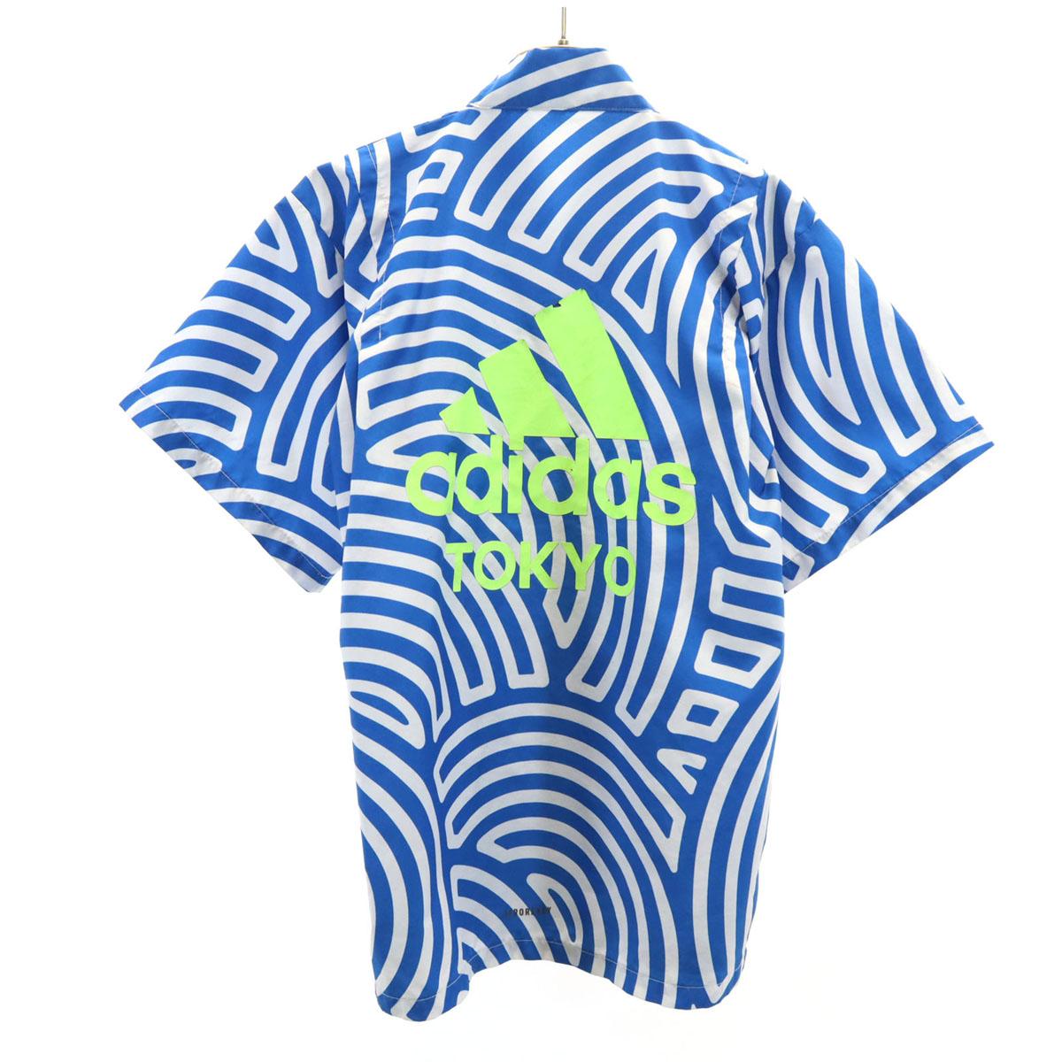 

Коллаборация adidas КОЛЛЕКЦИЯ HIROKO TAKAHASHI Пакет Токио Куртка с круглым узором Детская Б/У