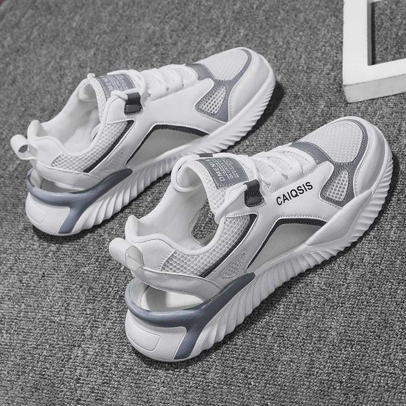 2024 Men's Summer Outdoor Sandals: Dual-Purpose Hollow Toe Slippers for Driving, Sports, and Beach