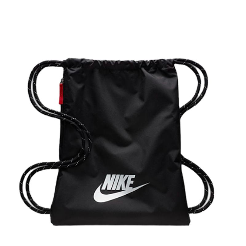 Nike Polyester Backpack Regular Unisex Black Casual