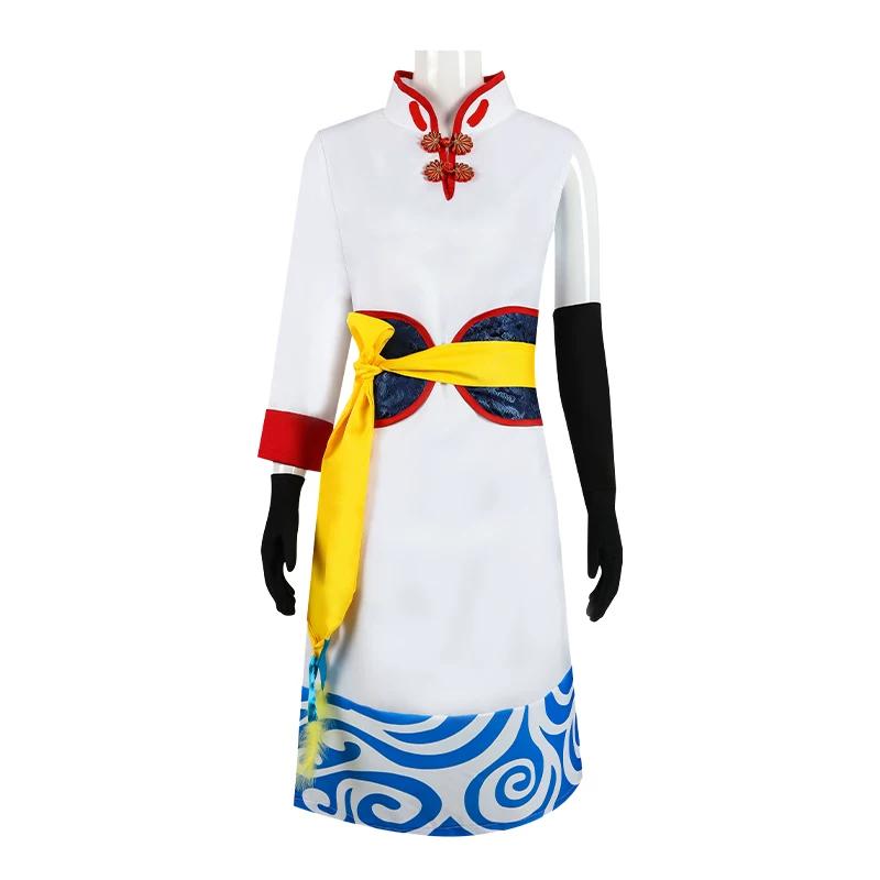Kagura Gintama Anime Costume Cosplay Ensemble Complet Fête d'Halloween Tenue de Jeu de Rôle pour Hommes Femmes