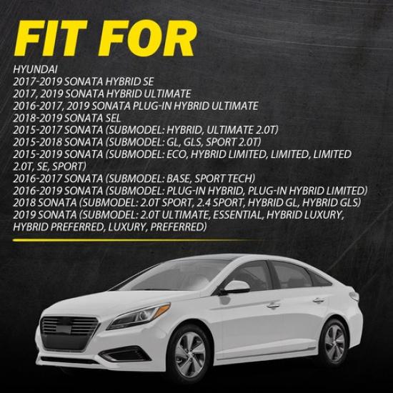 For 2015- Hyundai Sonata Exterior Door Handle Front Rear Driver Passenger
