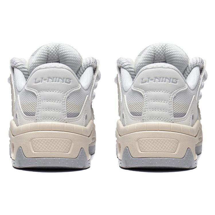 New LiNing CF Tracing, Version 2.0 Lightweight, Wear Resistant, And Non Slip Low Top Sports Casual Shoes Women's White Gray AGCT178-1