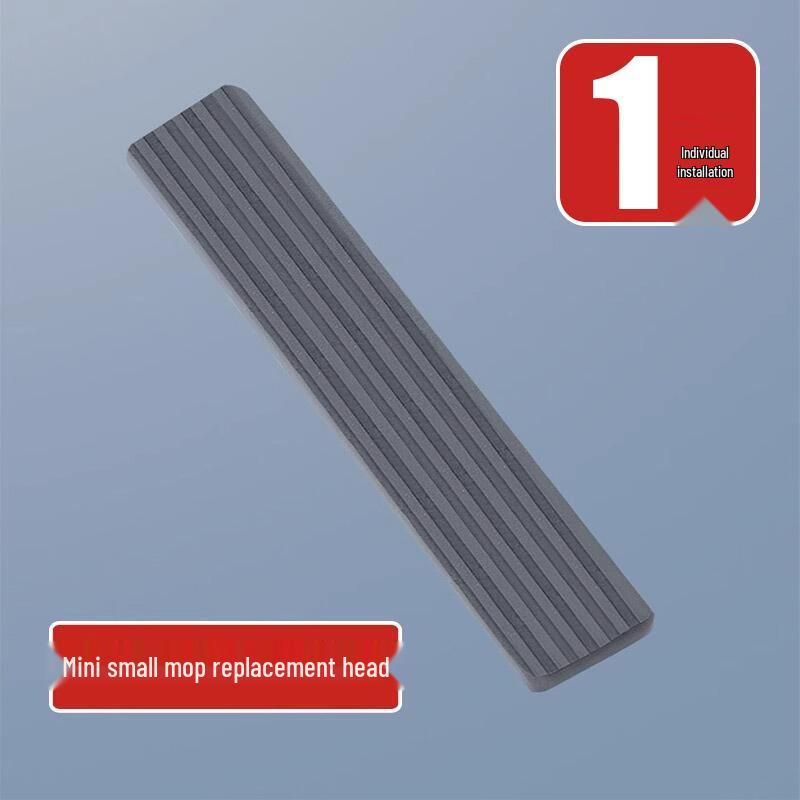 Compact Hand-Free Mop: Absorbent Sponge for Desktop, Bathroom, and Table Cleaning