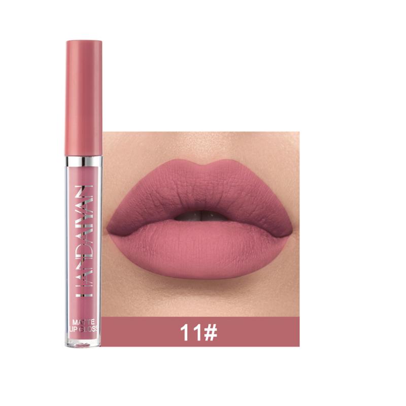 12 Colors Velvet Lipstick Matte Liquid Lipstick Waterproof & Long-Lasting Lip Gloss Non-Sticky Hydrating Formula Lip Glaze Ideal Gift for Women