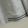Zhang Natting Brand Striped Loose-Fit Slimming Sweatshirt Jacket - Autumn Collection
