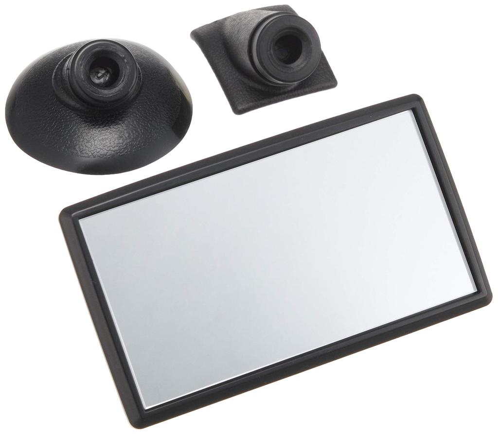 Napolex Broadway Car Auxiliary Mirror, Shot Mirror, 2-Way Installation, Suction