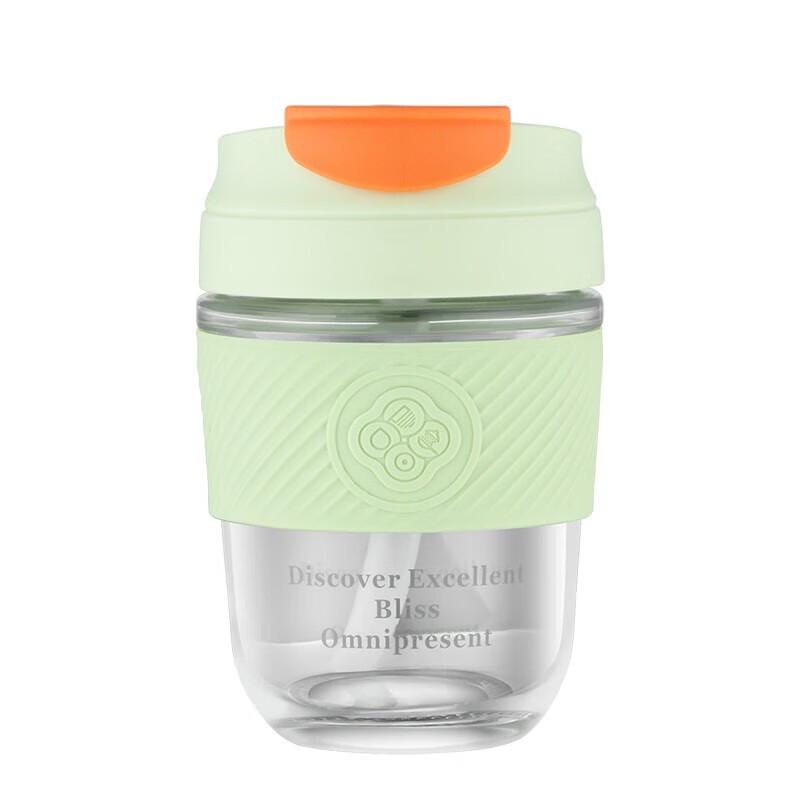 Стеклянная бутылка для воды с соломинкой Deboer Aiduola