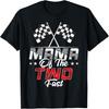 Mama Of The Two Fast Second Birthday Racing Car Family T-Shirt