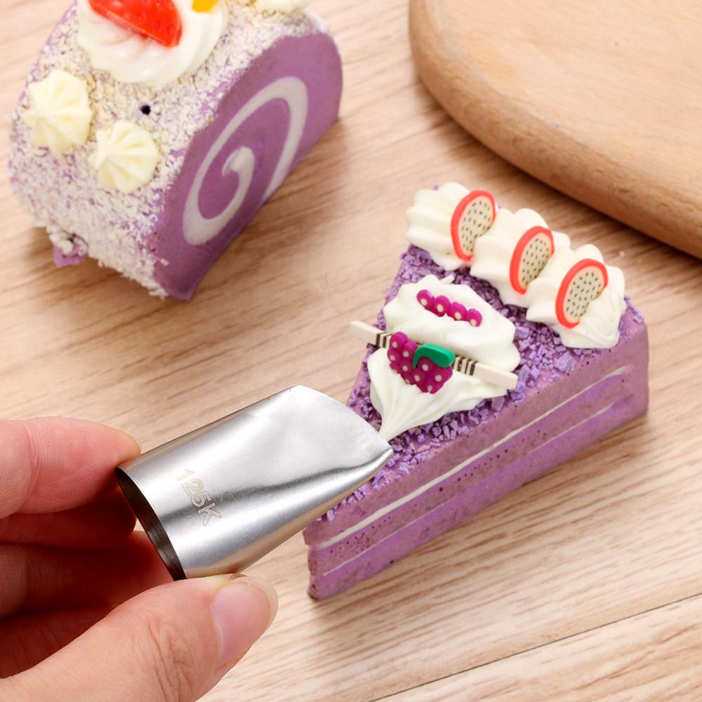 Pastry Tips Stainless Steel Cupcake Baking Mold Flower Nozzle Icing Piping Nozzles Ice Cream Tool