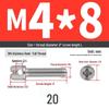 304 Stainless Steel Lead Seal Galvanized Meter Screw with Cross Hole