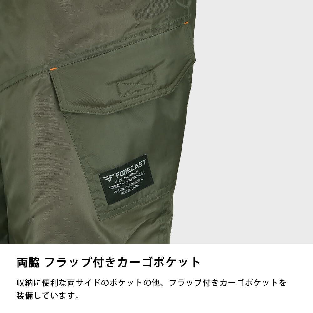 Workwear Warm Insulated Cargo Pants Unisex Adult Winter Soldier Pants 8385 Army Green LL [Forecast] Autumn/Winter