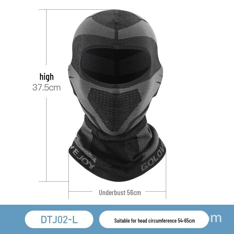 Leiqi Winter Face Mask: Breathable, Moisture-Wicking, Elastic Headband for Cycling, Skiing, and Motorcycling.