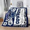 Dallas Blanket Warmthful Decor Suitable for Office Couch Livingroom All-Season Use Digital Print Ideal Gift for Friends Family Couples Picnic
