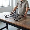 Electric Moped Cargo Rack Thickened Iron Rear Parcel Carrier Bike Luggage