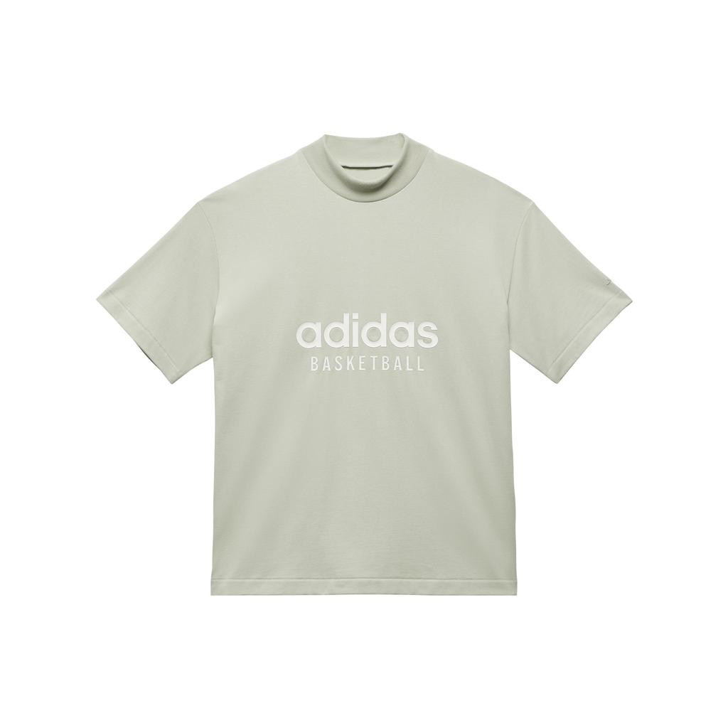 Adidas Originals Chapter 1 Tee With Alphabet Logo Short Sleeve Unisex Tops Halo-Green IA3446
