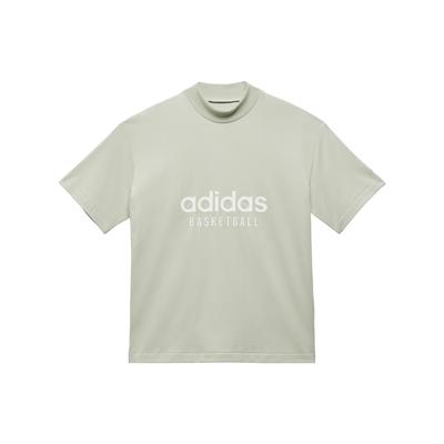 adidas Originals Chapter 1 Tee With Alphabet Logo Short Sleeve Unisex Tops Halo-Green IA3446