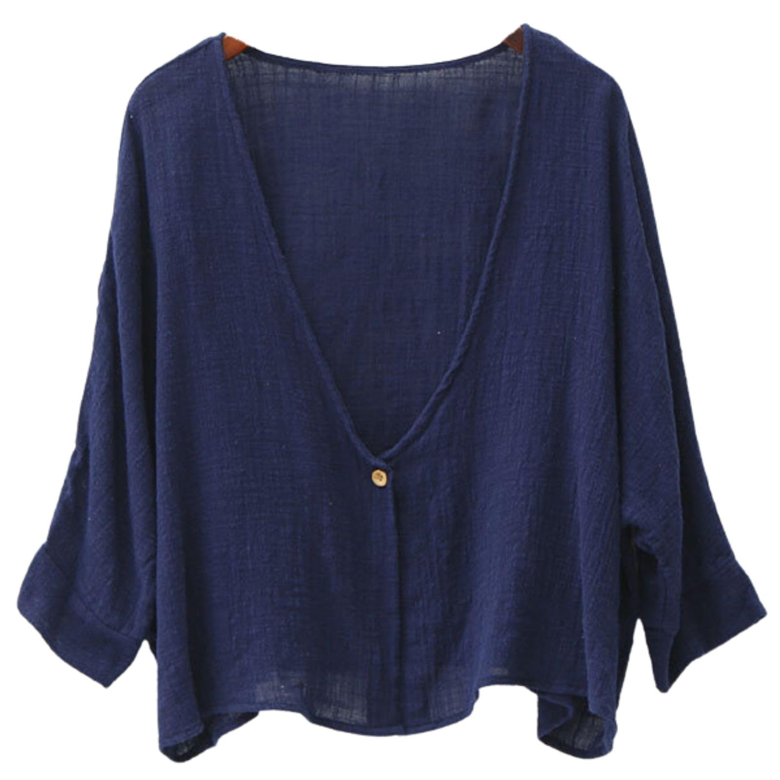 

Famy Sheer Cardigan Free Loose Plus and Navy Blue Women s Top, Size, Fit, Sizes, Lightweight, Stylish,