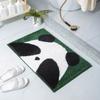 Cartoon Panda Bathroom Carpet 40x60cm Bedside Floor Mat Home Decor Entrance Door Mat  Bedside