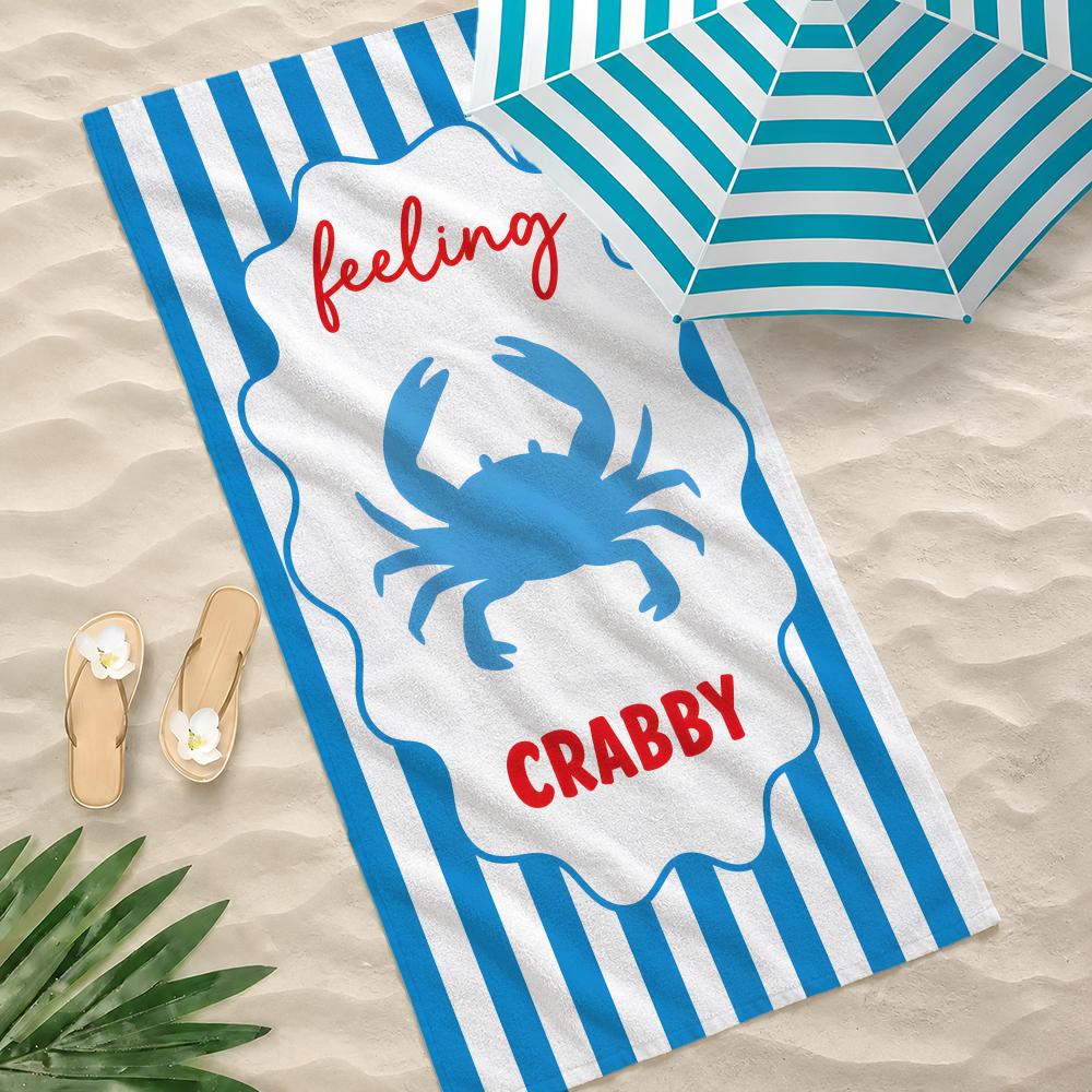 Coastal Vibrant Beach Print Towel Towel Beach Towel Oversized Quick Dry Towel Absorbent Soft Swim BeachTowels for Men Women