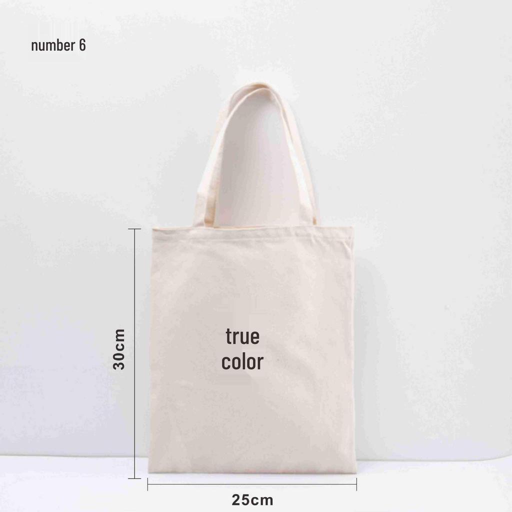 Custom Logo Handheld Gift Bag - Digital Print Polyester Cotton Canvas Bag
