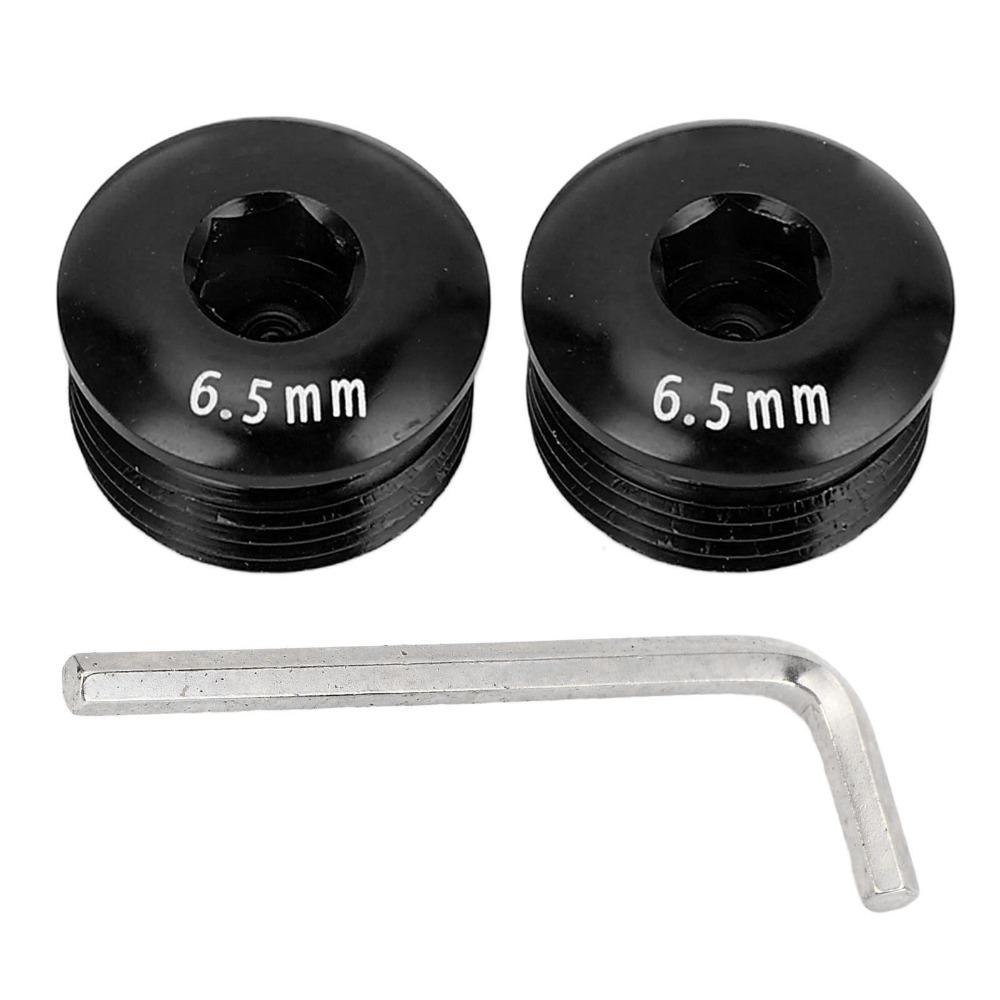 2PCS 6.5mm Cycle Pedal Dust Cap M14 Thread Cycle Pedal Locking Screw Bike Pedal Protection