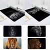 Animal Lion Carpet Bathroom Anti-slip Mat Door Mat Home Decoration Mat Entrance Door Mat Scratch-resistant Door Mat