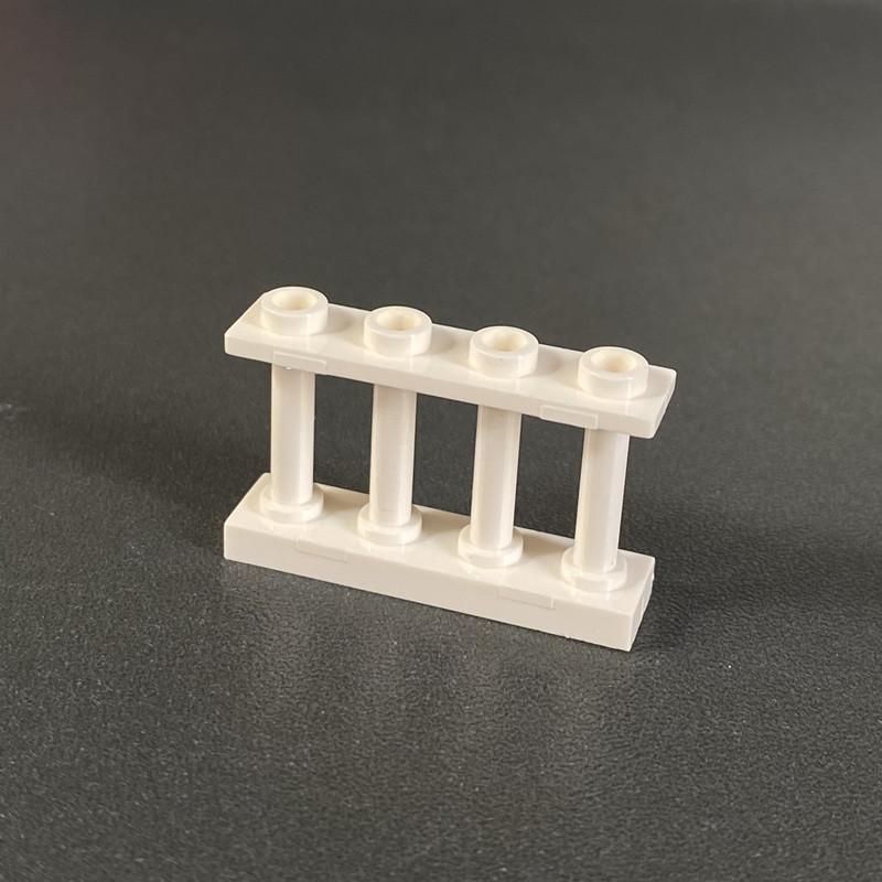 Compatible Building Block 15332 30055 Small Particle Building Block Accessories Building Parts 1X4X2 Small Railings Guardrail Fence