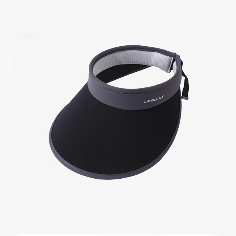 

Versatile Hat Style Minimalist Color Block Womens Breathable Sunshade Hats чорний
