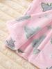 European & American Boys' Plush Hooded Jacket with Stars & Astronaut Flowers