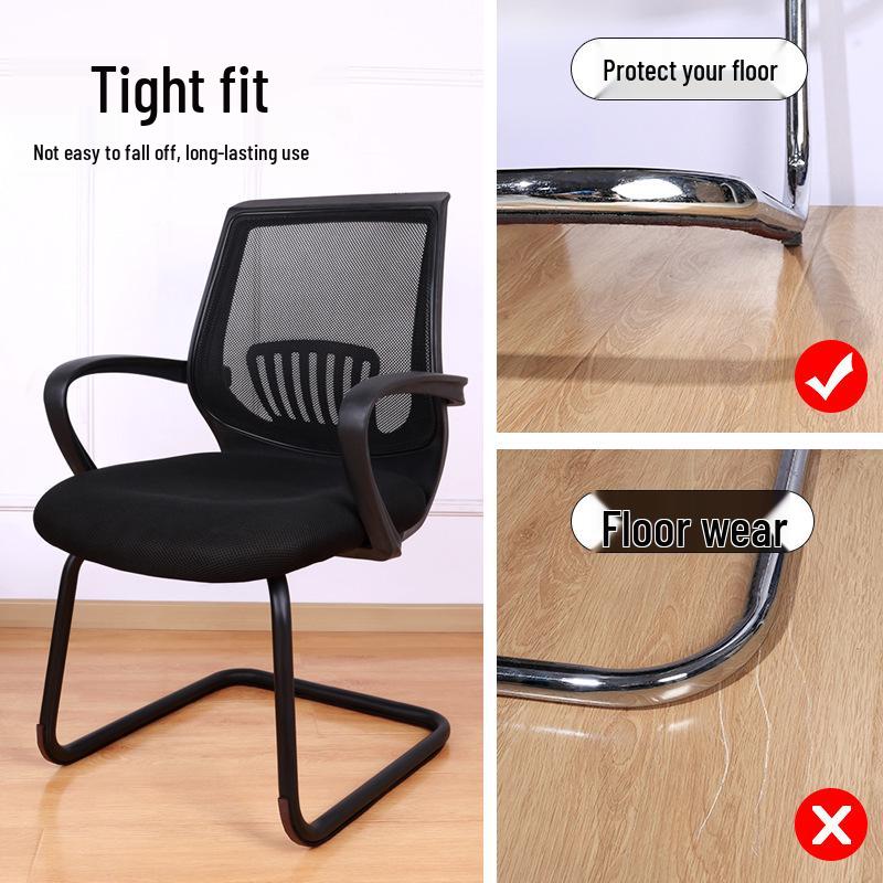 Arch-Shaped Chair Leg Pads: Silent, Wear-Resistant Floor Protectors for Home & Office Furniture