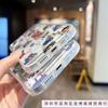 Applicable to Apple 14 protective case creative iPhone13promax mobile phone case 15 cartoon personality transparent anti-drop soft