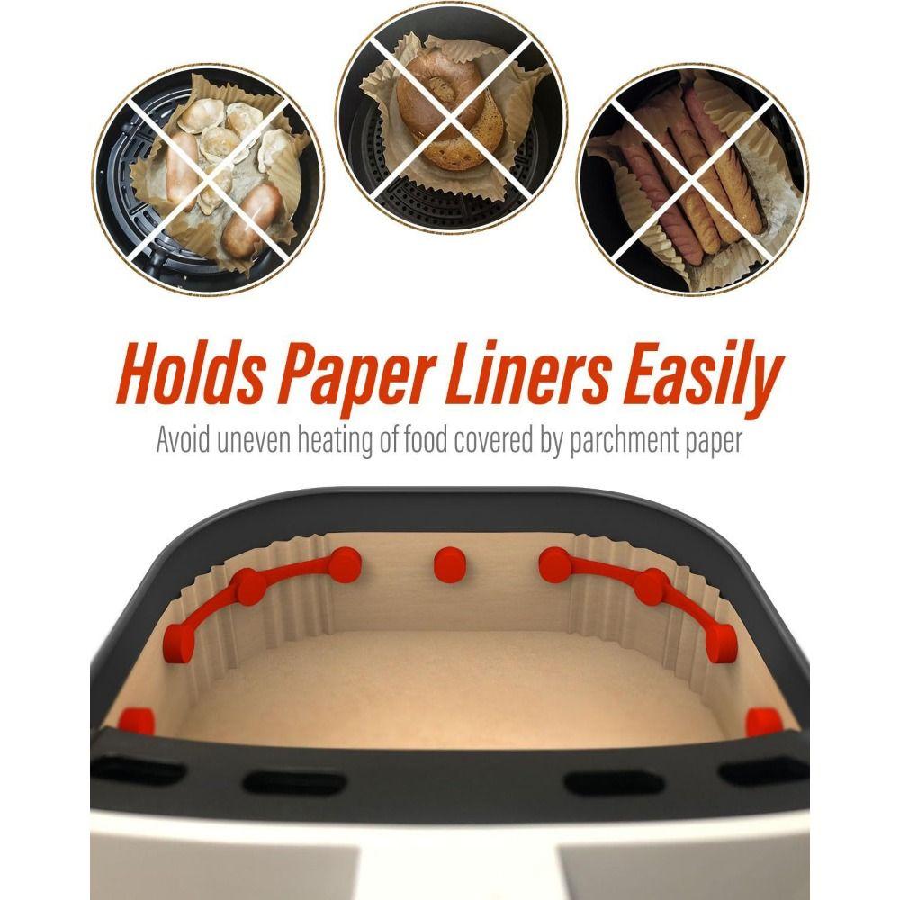 Odnímatelná magnetická spona na fritézu Silikonová kuchyňská pomůcka Příslušenství pro fritézu