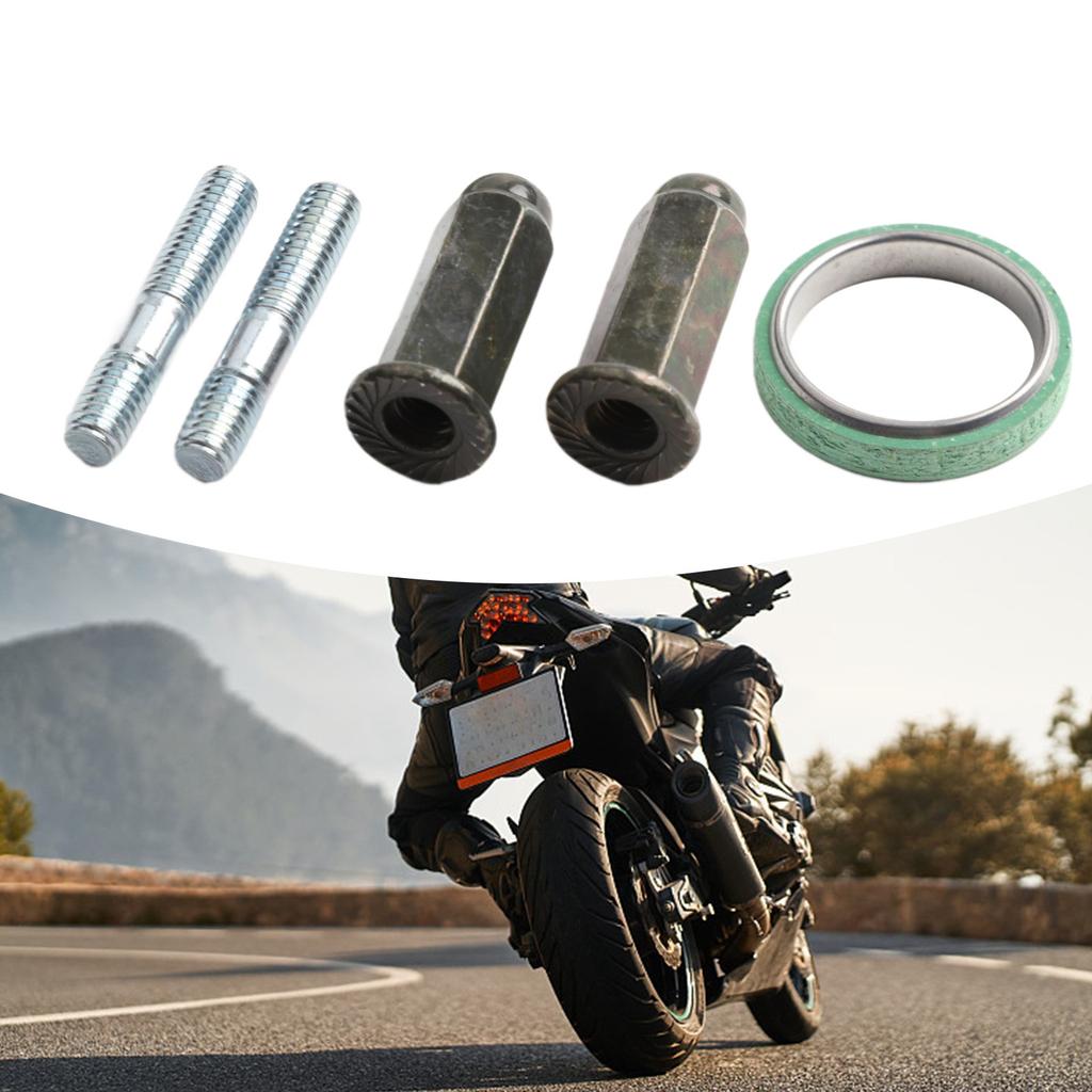 For GY6 Engine Exhaust Pipe Gasket and Screw Kit for Easy Installation
