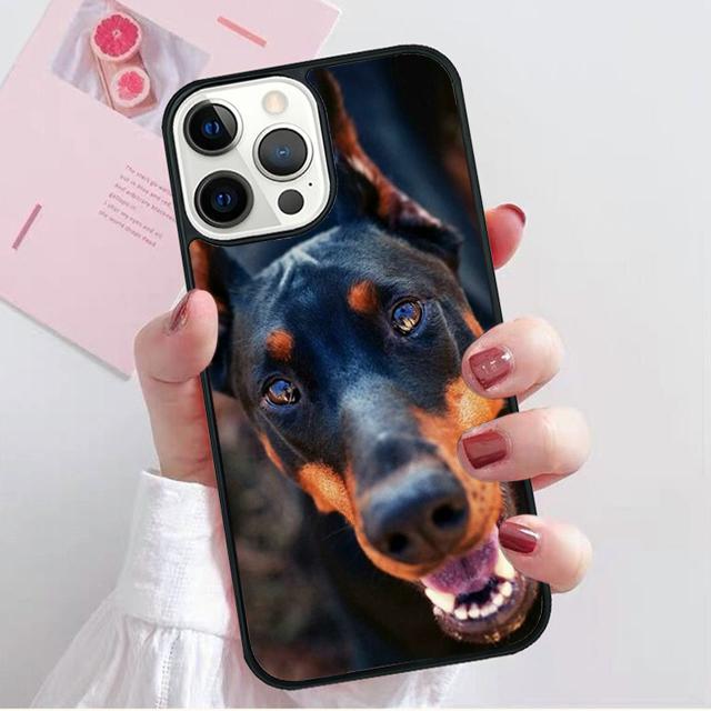 Doberman Pinscher Dog Coque Shell For iPhone 17 Air 15 16 14 13 12 Pro Max 11 Pro Max Plus Phone Case Cover