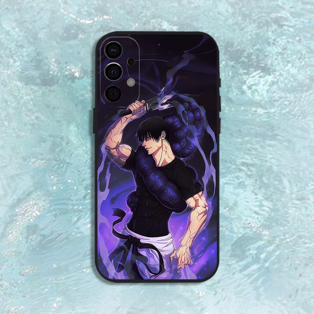 Toji Fushiguro Jujutsu Kaisen Phone Case For Samsung S25,S24,S21,S22,S23,S30,Ultra,S20,Plus,Fe,Lite,Note,10,9,5G Black Cover
