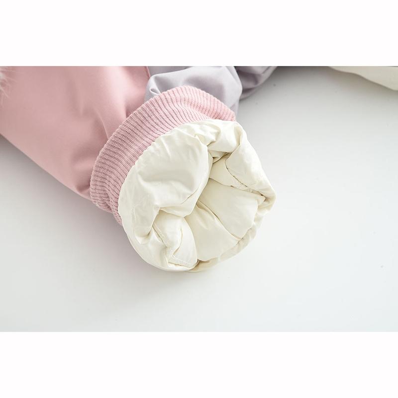Baby Wintermantel Verdicken Baby Jumpsuit Warm Kinderjacke Wasserdicht Kinder Skianzug Kapuzen Baby Schneeanzug