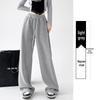 Women's High Waist Wide-Leg Sweatpants: 2025 American Spring/Autumn Style Joggers