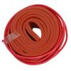 Silicone Heating Belt Waterproof Soft Insulation Flexible Heater for Oil Pipe 15x1000mm 40w DC12V