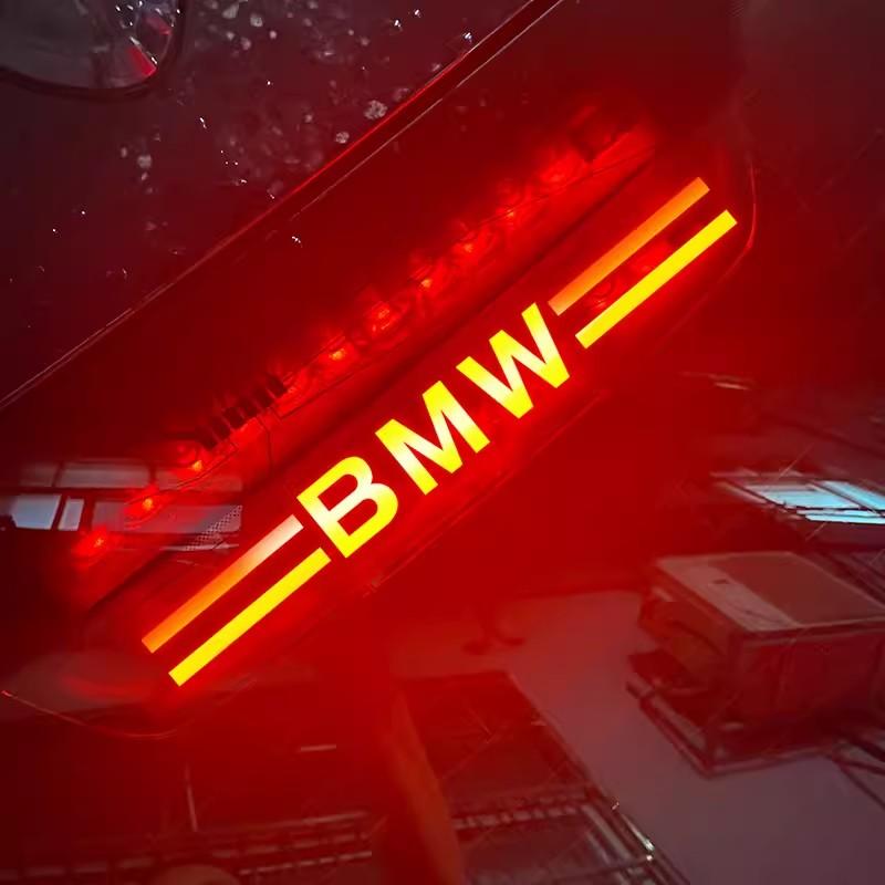 Carbon Fiber Car Stickers High Mounted Stop Lamp Accessories For BMW M3 M4 M5 G42 G30 G20 E39 E36 E87 E53 F44 F07 F34 G15 G16 QX8