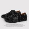 Autumn Versatile Matte Leather Women'S Shoes Korean Version Of Star Shoes Casual Sports Korean Version Of Retro German Training Shoes