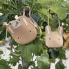 Korean-Style Cartoon Animal PU Crossbody Bag - Cute, Versatile Children's Travel Shoulder Bag