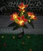 Solar Flowers Decorative Lights, Outdoor Garden Waterproof Flower Lights, Solar Stake Lights Home Decor