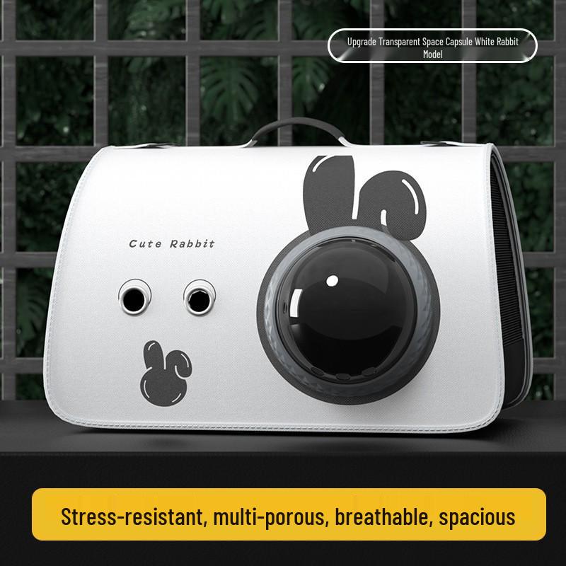 

Pet Carrier Backpack: Transparent Space Capsule for Cats and Kittens Sling Pet Bag