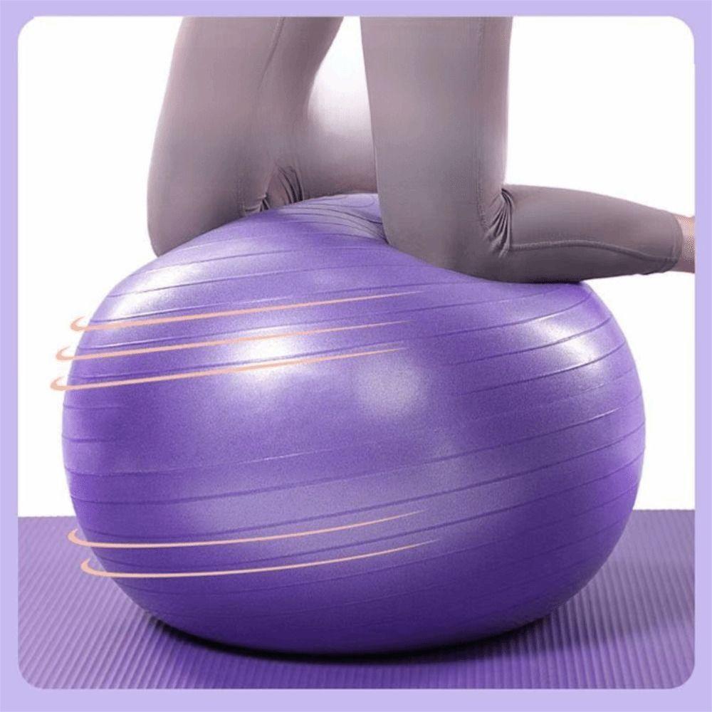 Anti-Burst Fitness Balls Thickened Exercise Ball Honeycomb Balls Balance Ball  Home Gym