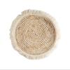 Boho Style Rattan Woven Wall Ornament Handmade Hanging Wall Plate  Home Decoration