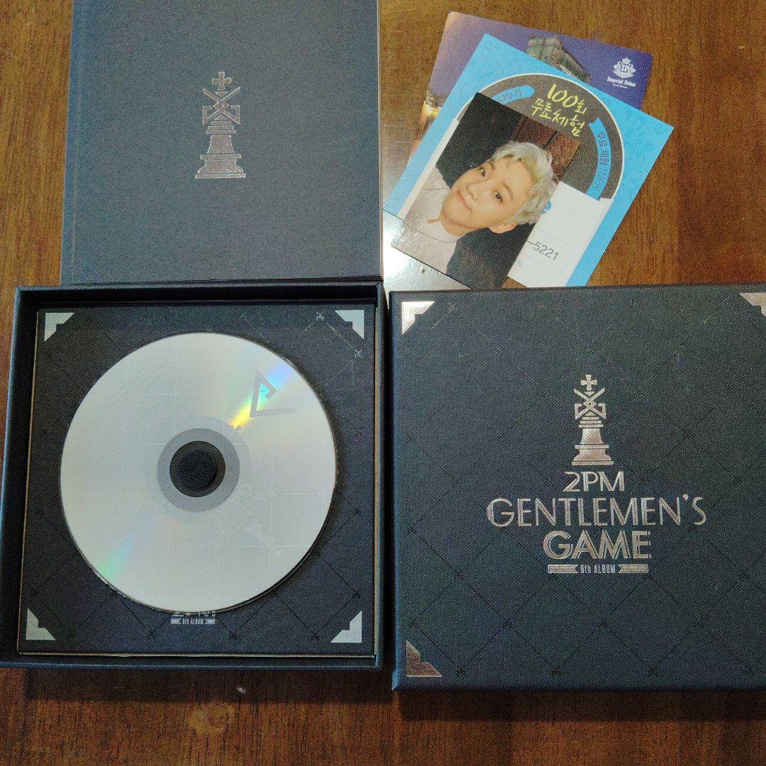 

[USED] 2PM GENTLEMEN S GAME CD