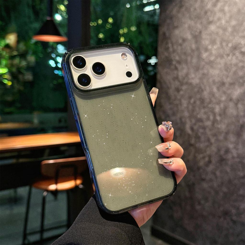 iPhone 17 Pro Max Starry Sky Glitter Case - High Transparency, Drop Protection, Fits 15 Pro Too