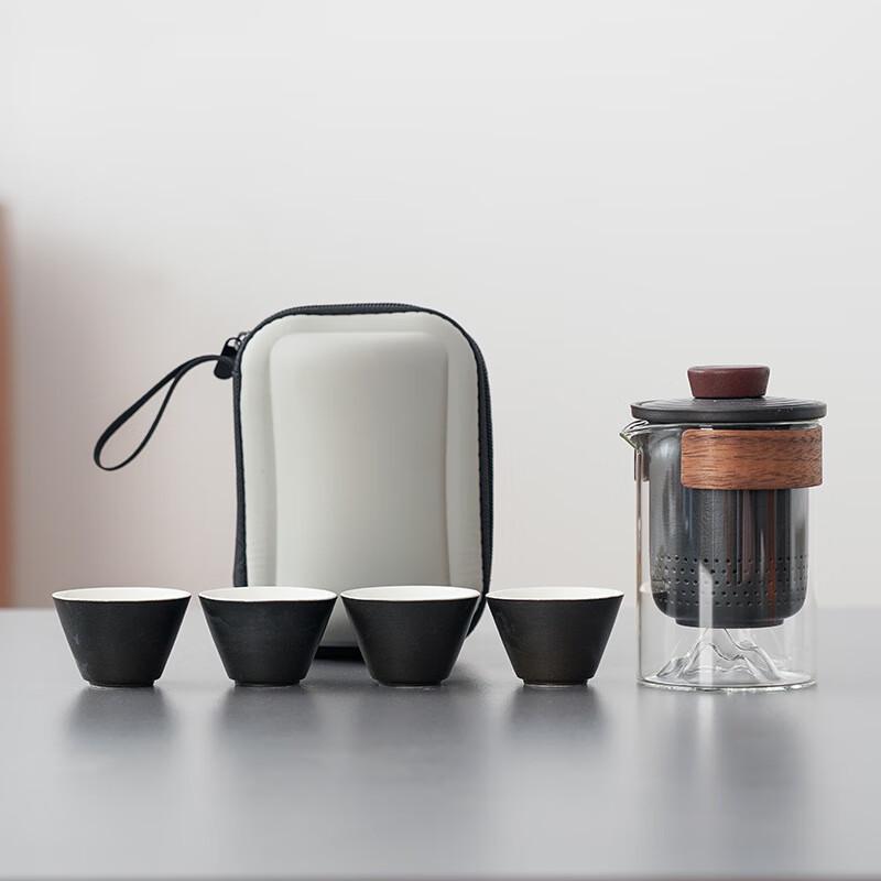 

Zhuangluhua Pin Portable Travel Tea Set