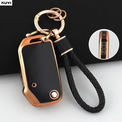 NEW TPU Car Flip Key Case Cover Shell Fob Keychain For Kia Sportage Ceed Xceed Sports K5 Seltos 2019 2020 2022 2023 Accessories